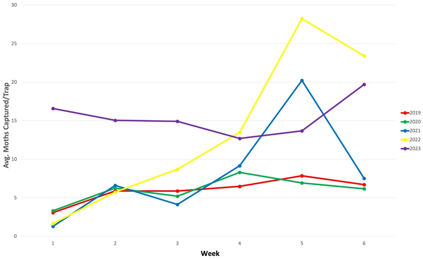 Line graph.